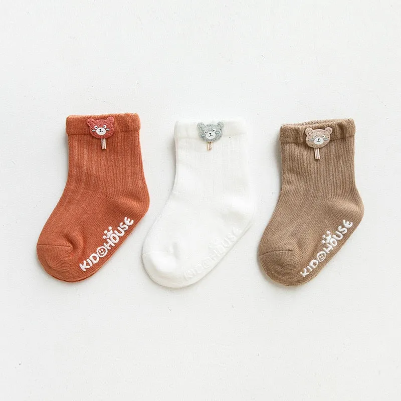 3 Pairs/Lot Infant Sock