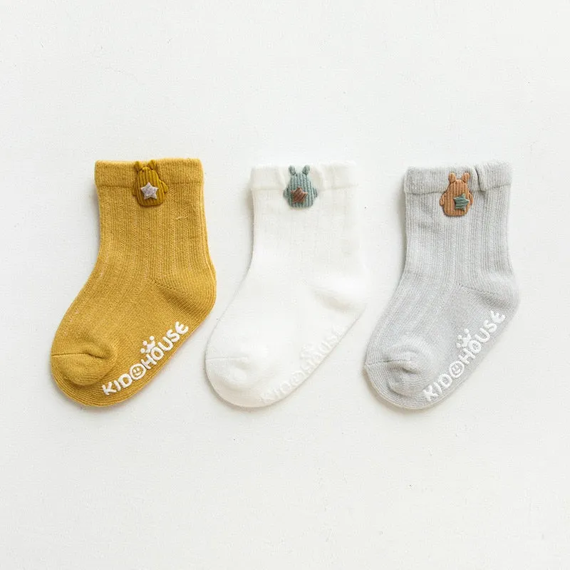 3 Pairs/Lot Infant Sock