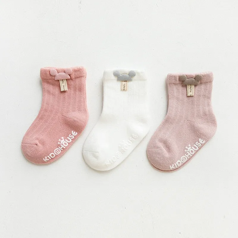 3 Pairs/Lot Infant Sock