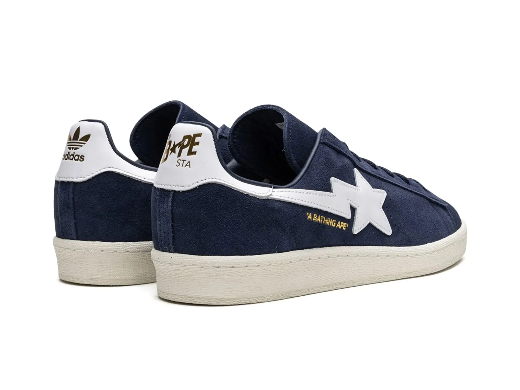 Adidas Campus 80s X Bape "Collegiate Navy"