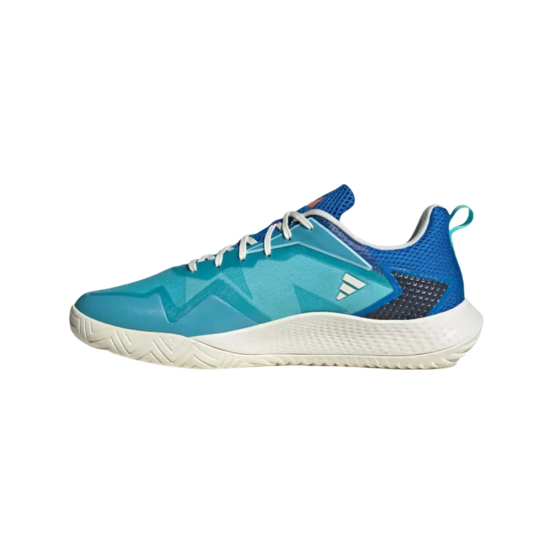 Adidas Defiant Speed Tennis Shoe - Light Aqua/Off White/Bright Royal