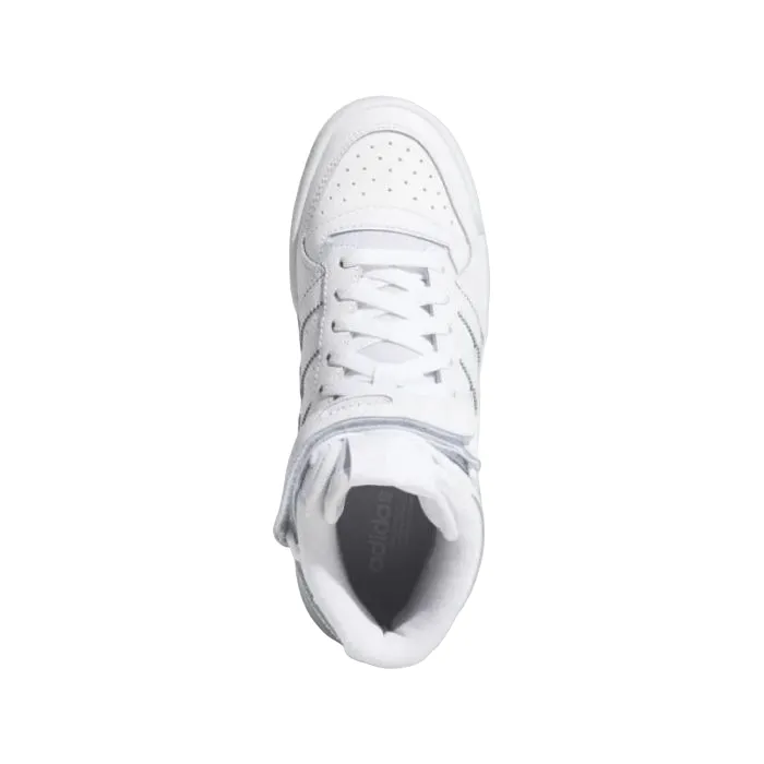 Adidas Originals Forum Mid FZ2086 white boys' high sneakers