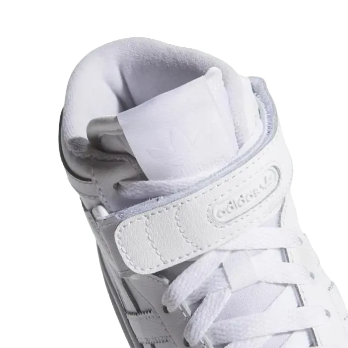 Adidas Originals Forum Mid FZ2086 white boys' high sneakers