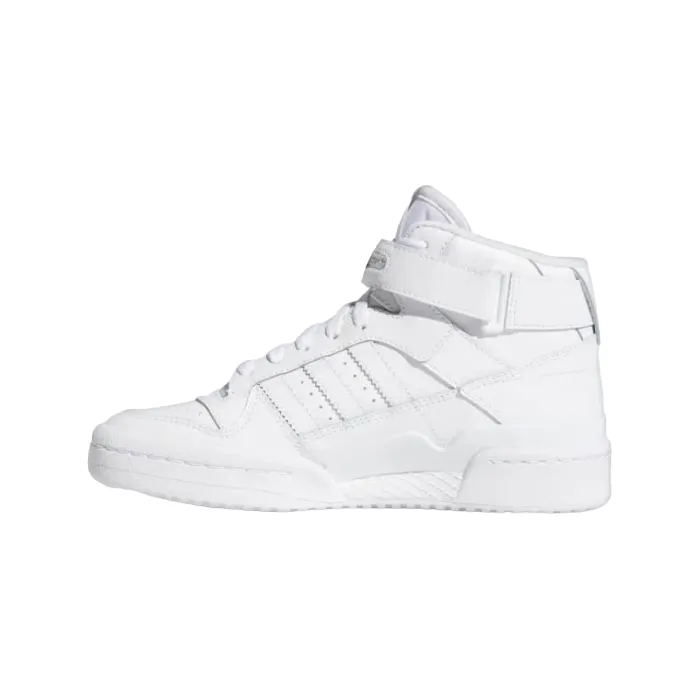 Adidas Originals Forum Mid FZ2086 white boys' high sneakers