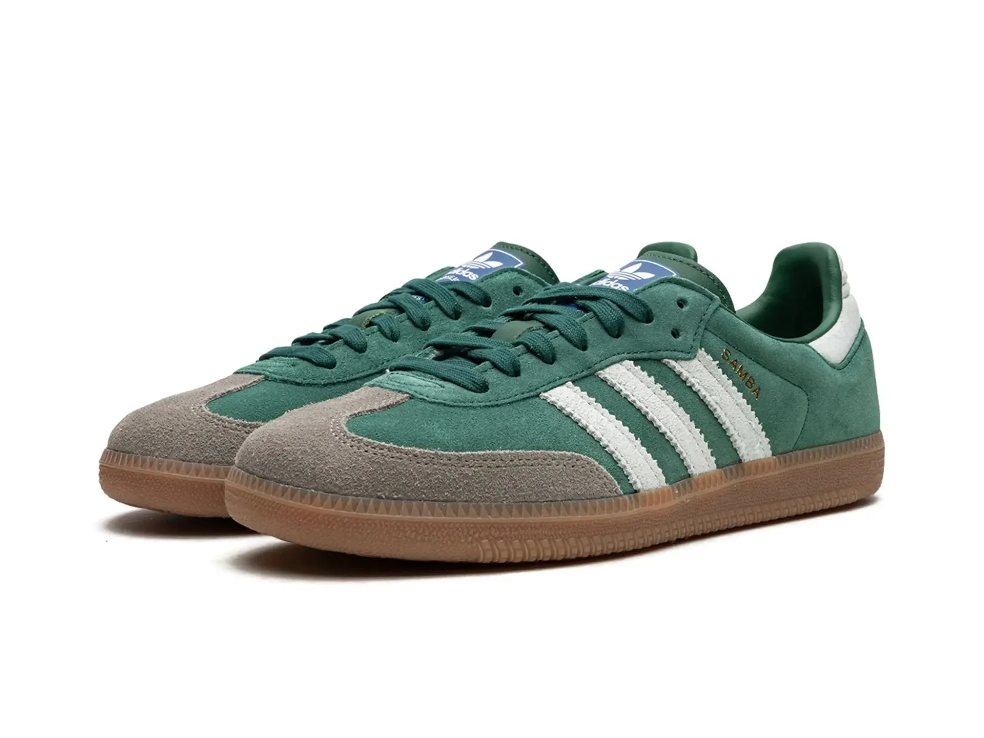 Adidas Samba "Collegiate Green Gum Grey Toe"