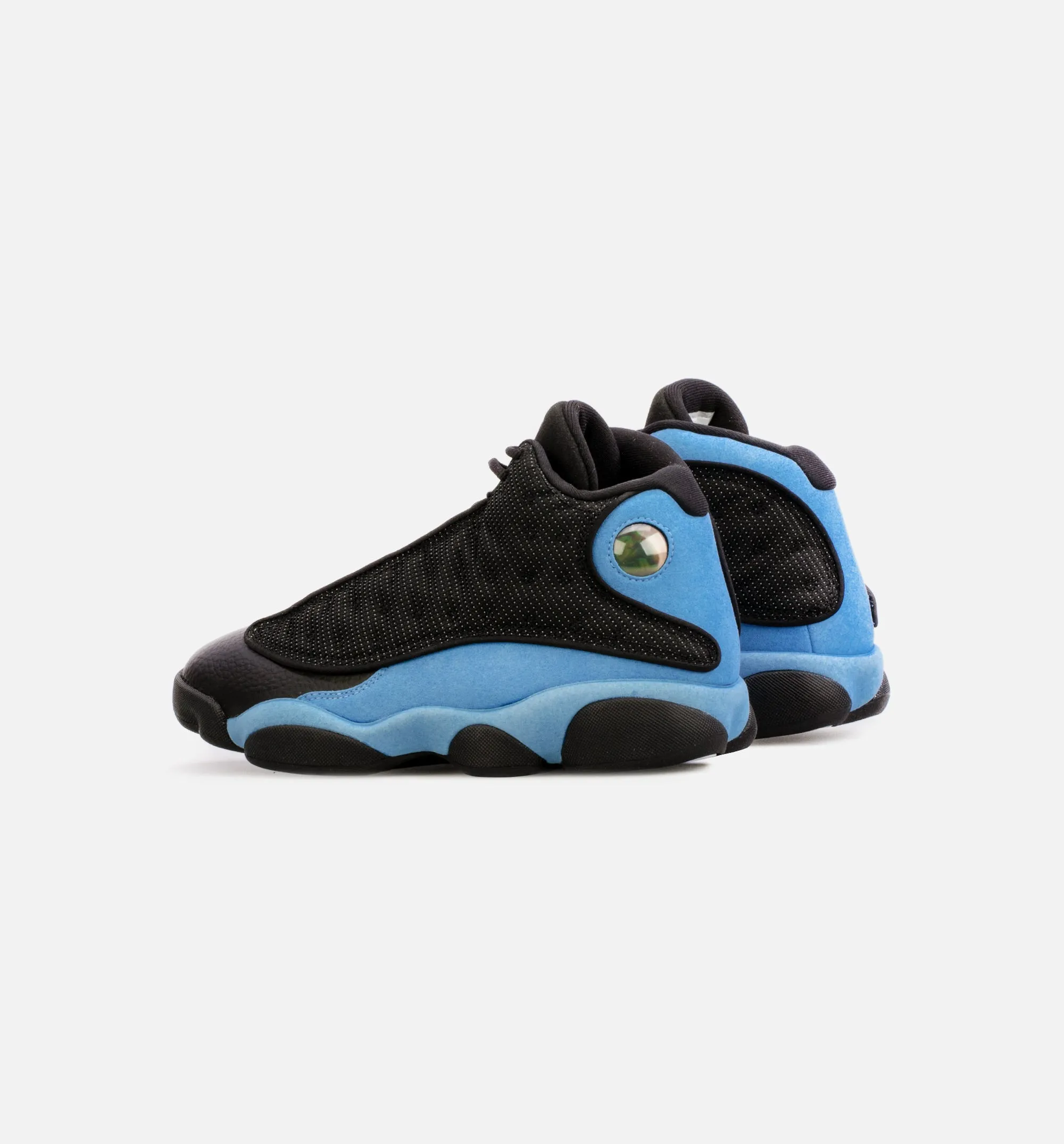 Air Jordan 13 Retro University Blue Mens Basketball Shoe - Black/Blue