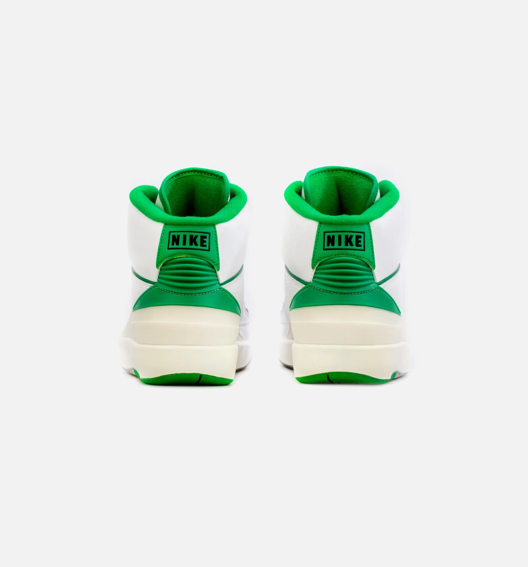 Air Jordan 2 Retro Lucky Green Mens Basketball Shoe - White/Green