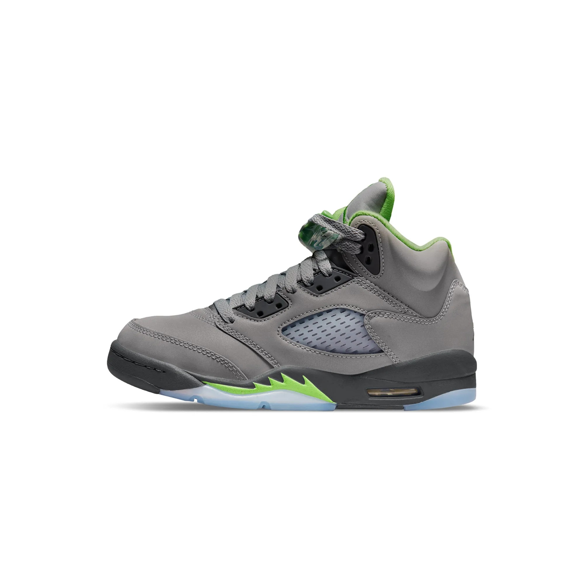 Air Jordan Kids 5 Retro Shoes Green Bean