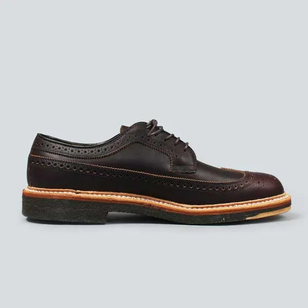 Alden - Longwing Blucher - Brown Kudo