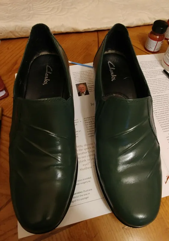 Angelus Leather Paint Olive