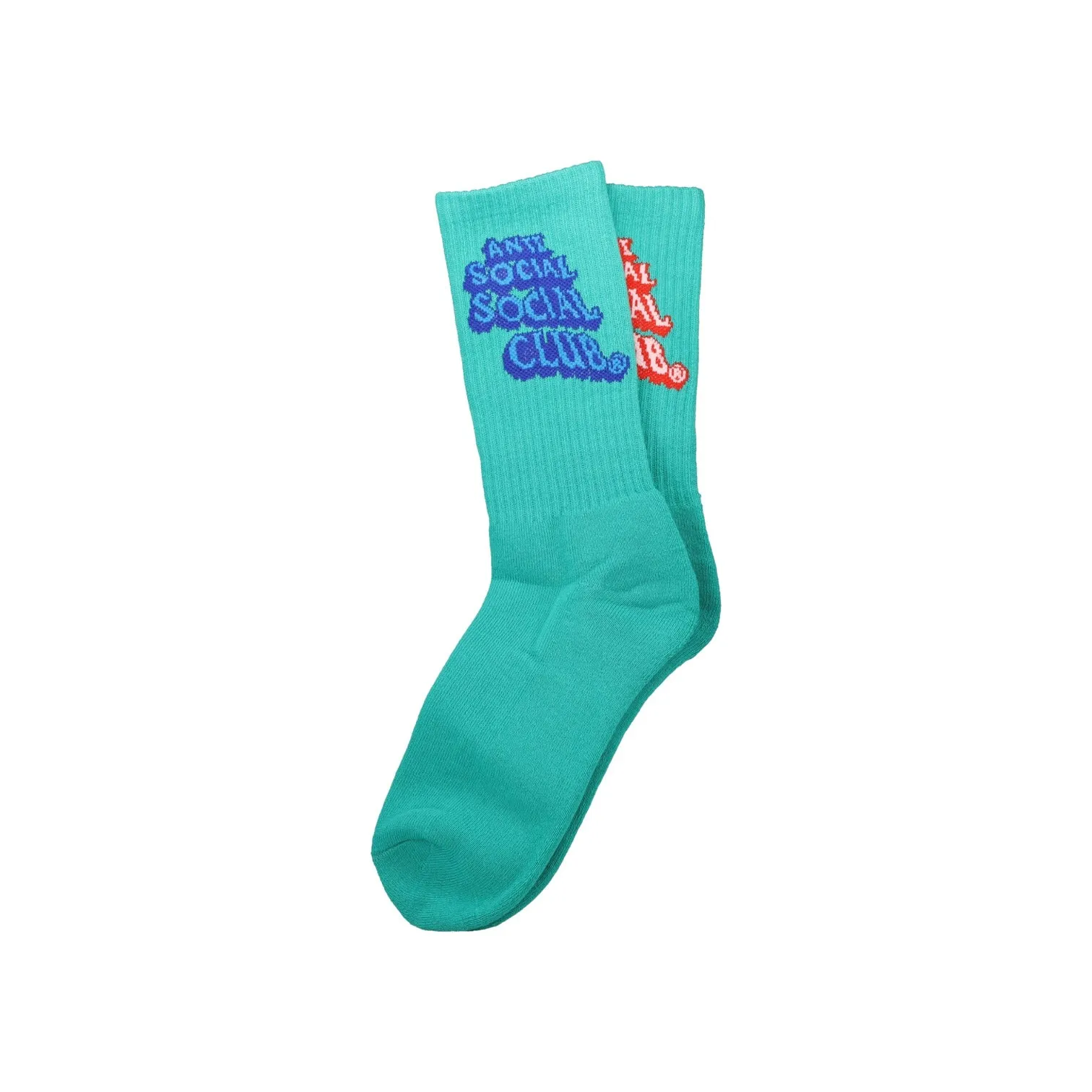 Anti Social Social Club 3D Teal Socks