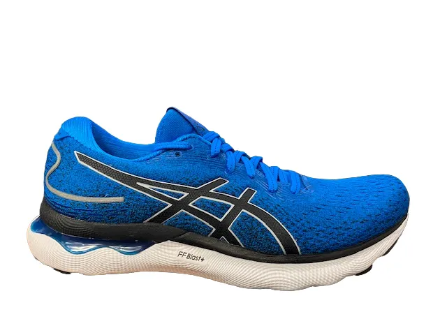 Asics men's running shoe Gel Nimbus 24 1011B359 405 blue gray