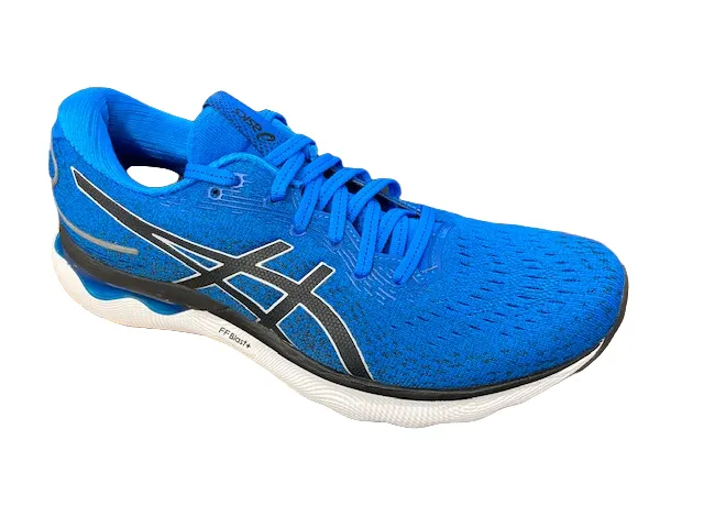 Asics men's running shoe Gel Nimbus 24 1011B359 405 blue gray