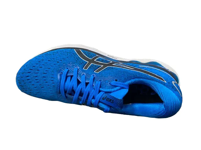 Asics men's running shoe Gel Nimbus 24 1011B359 405 blue gray