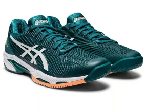 Asics Solution Speed FF 2 Tennis Shoe - Velvet Pine/White