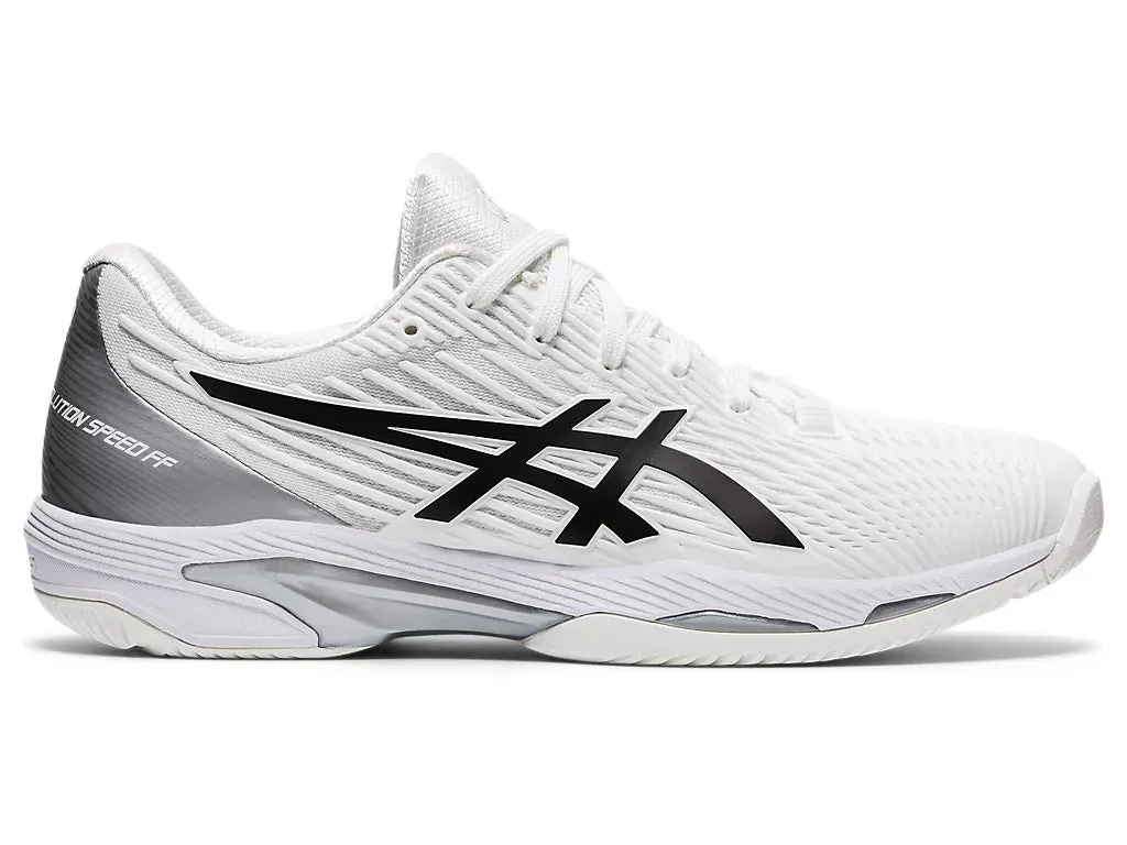 Asics Solution Speed FF 2 Tennis Shoe - White/Black