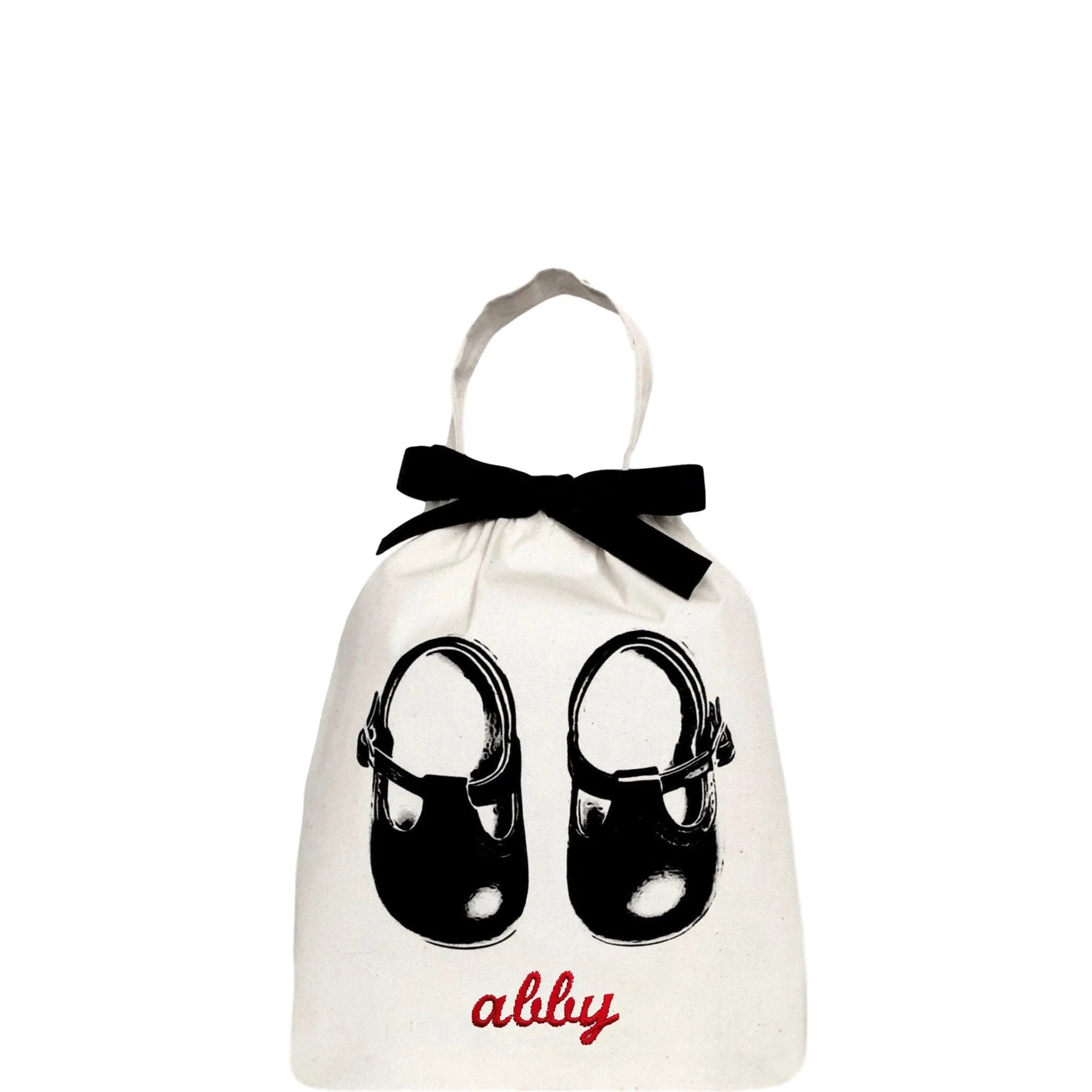 Baby Shoe Bag, Cream