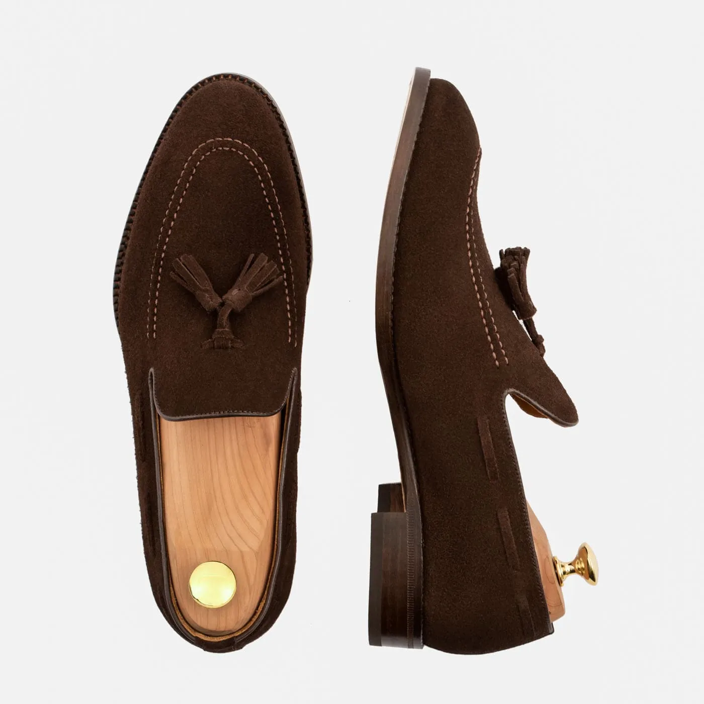 Bernard Tassel Loafers - Suede - Men's