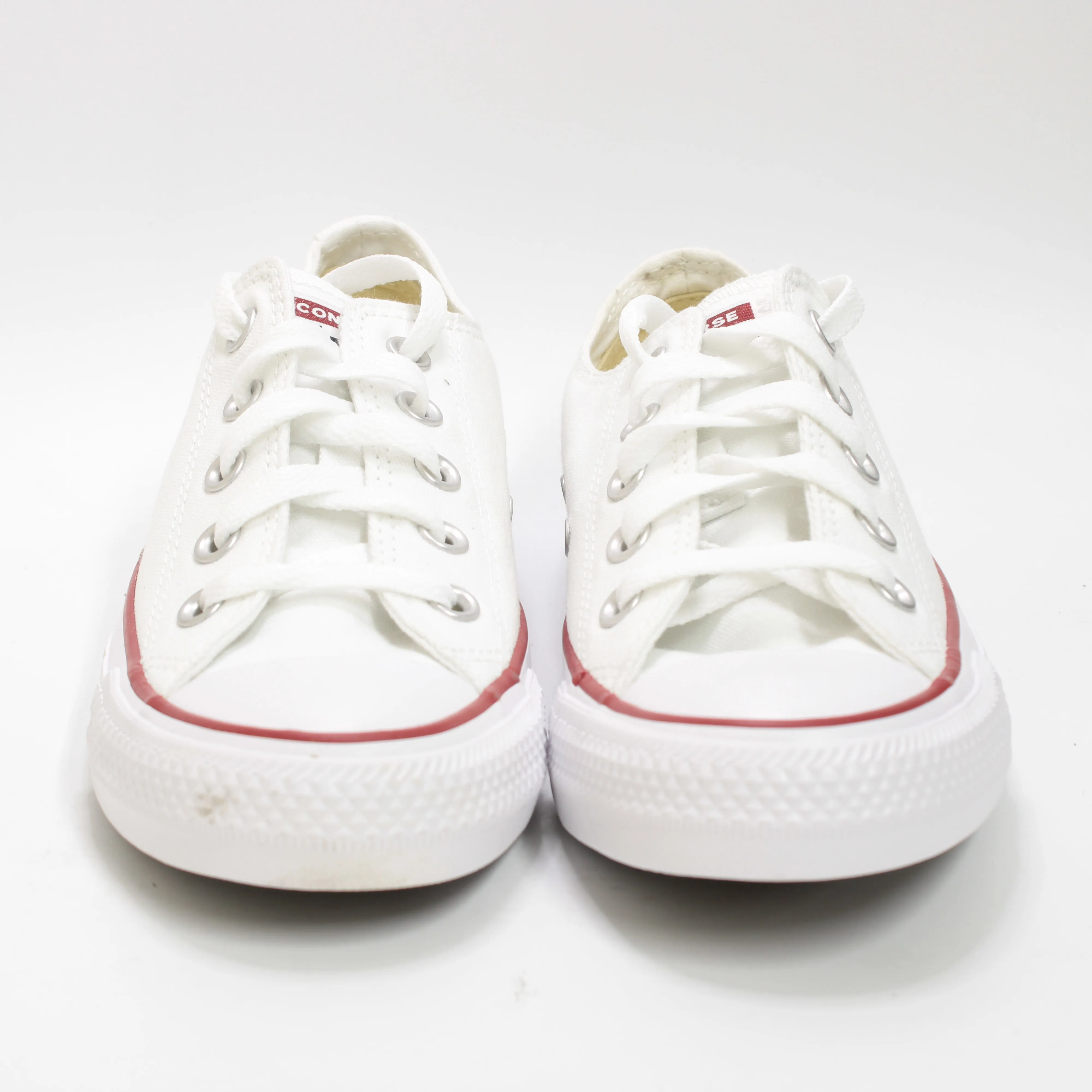 Converse All Star Low White Canvas Uk Size 4