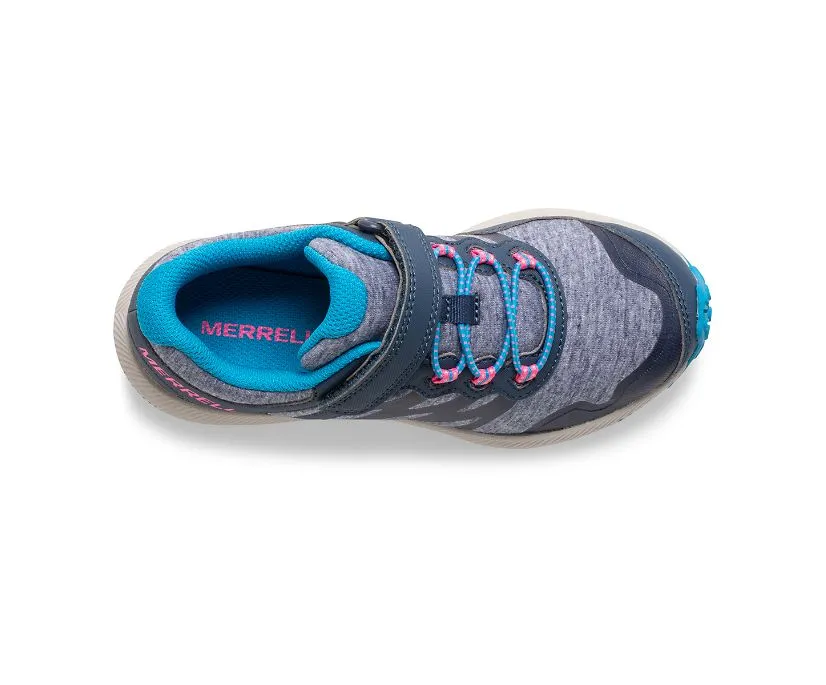 Girl's Merrell | Nova 2 Sneaker | Navy Heather Turquoise