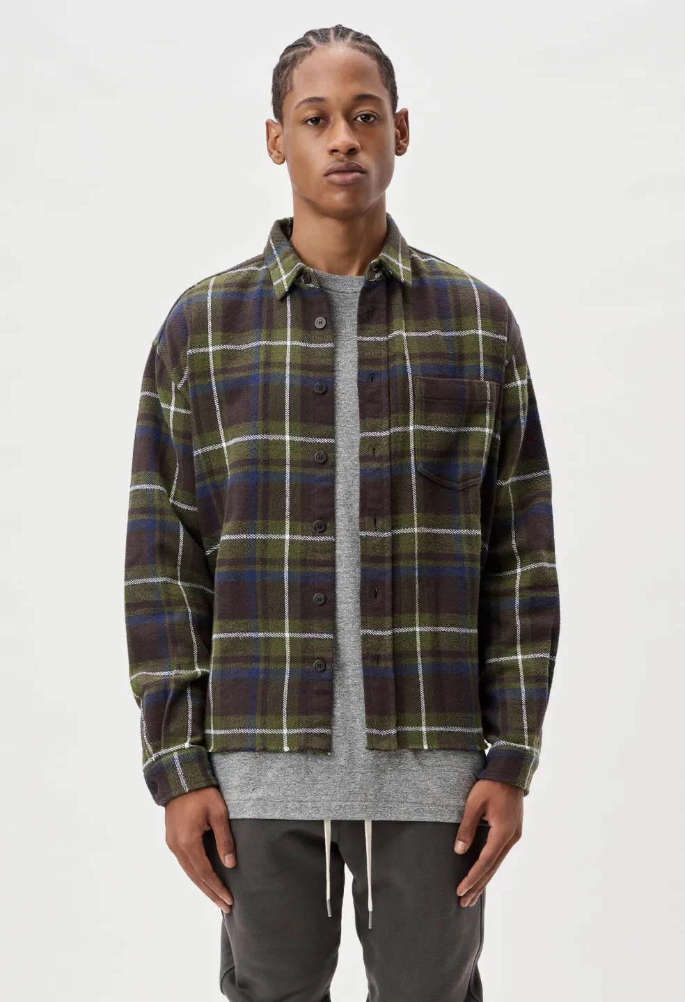 Hemi Oversized Shirt / Butte Plaid