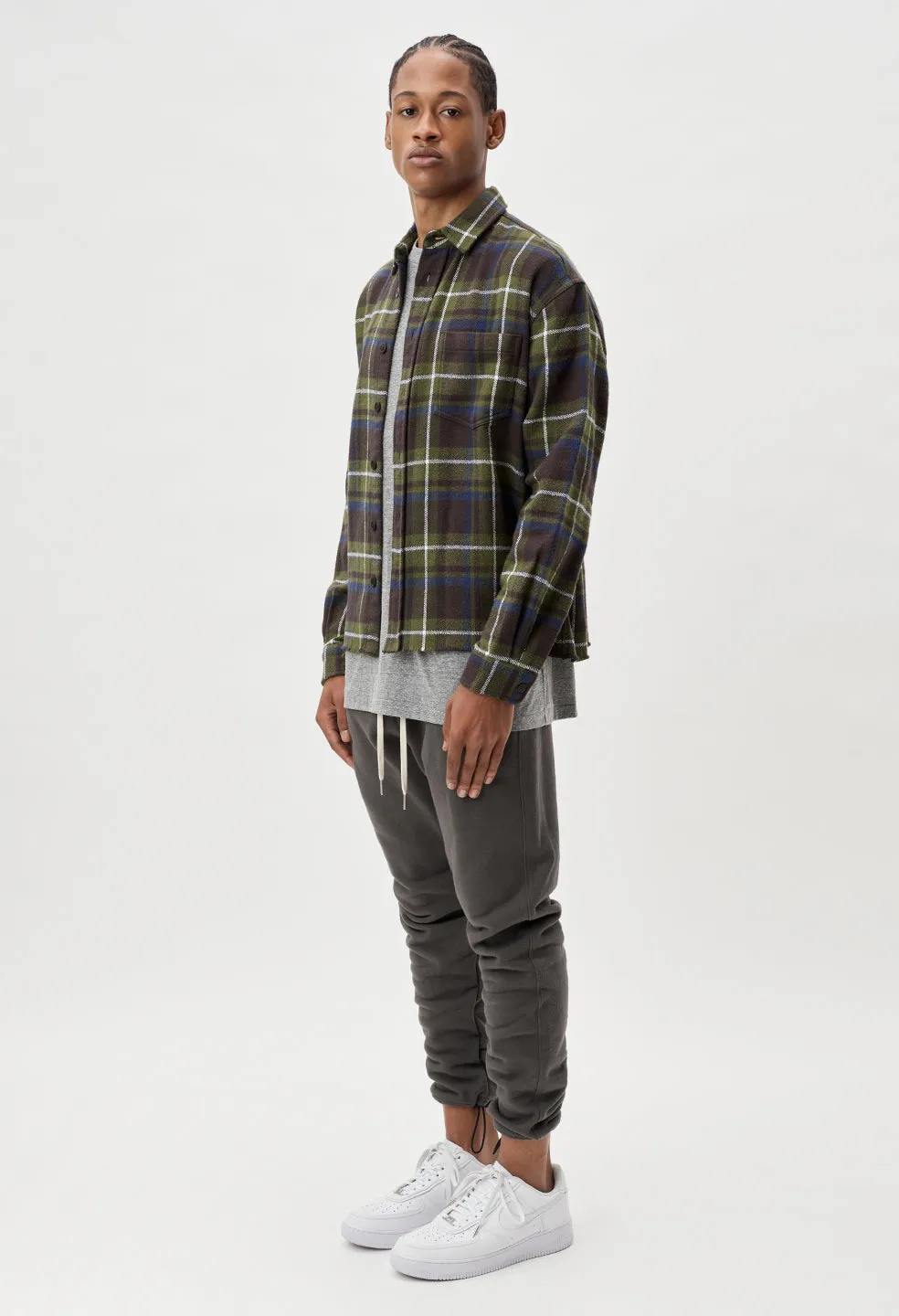 Hemi Oversized Shirt / Butte Plaid