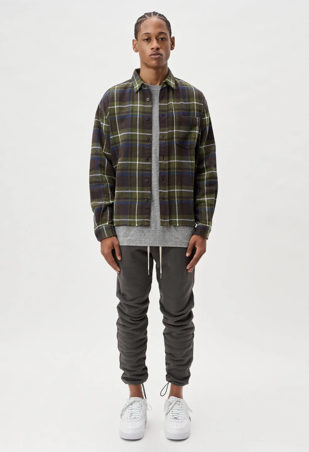 Hemi Oversized Shirt / Butte Plaid