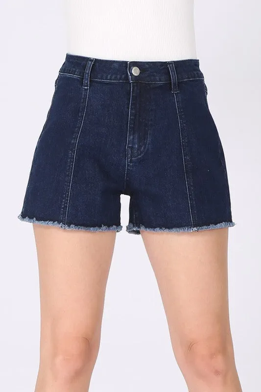 Horse Shoe Denim Shorts