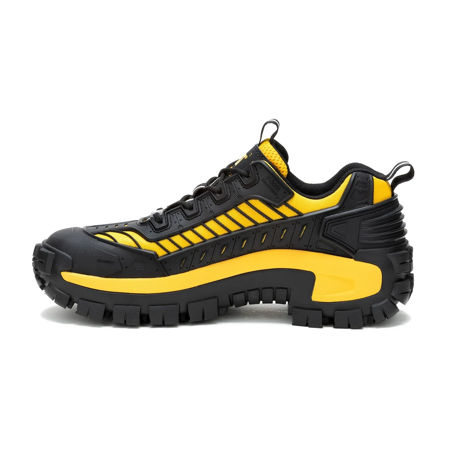 Invader Mecha Nm Men's Composite-Toe Work Shoes Black/Cat Yellow