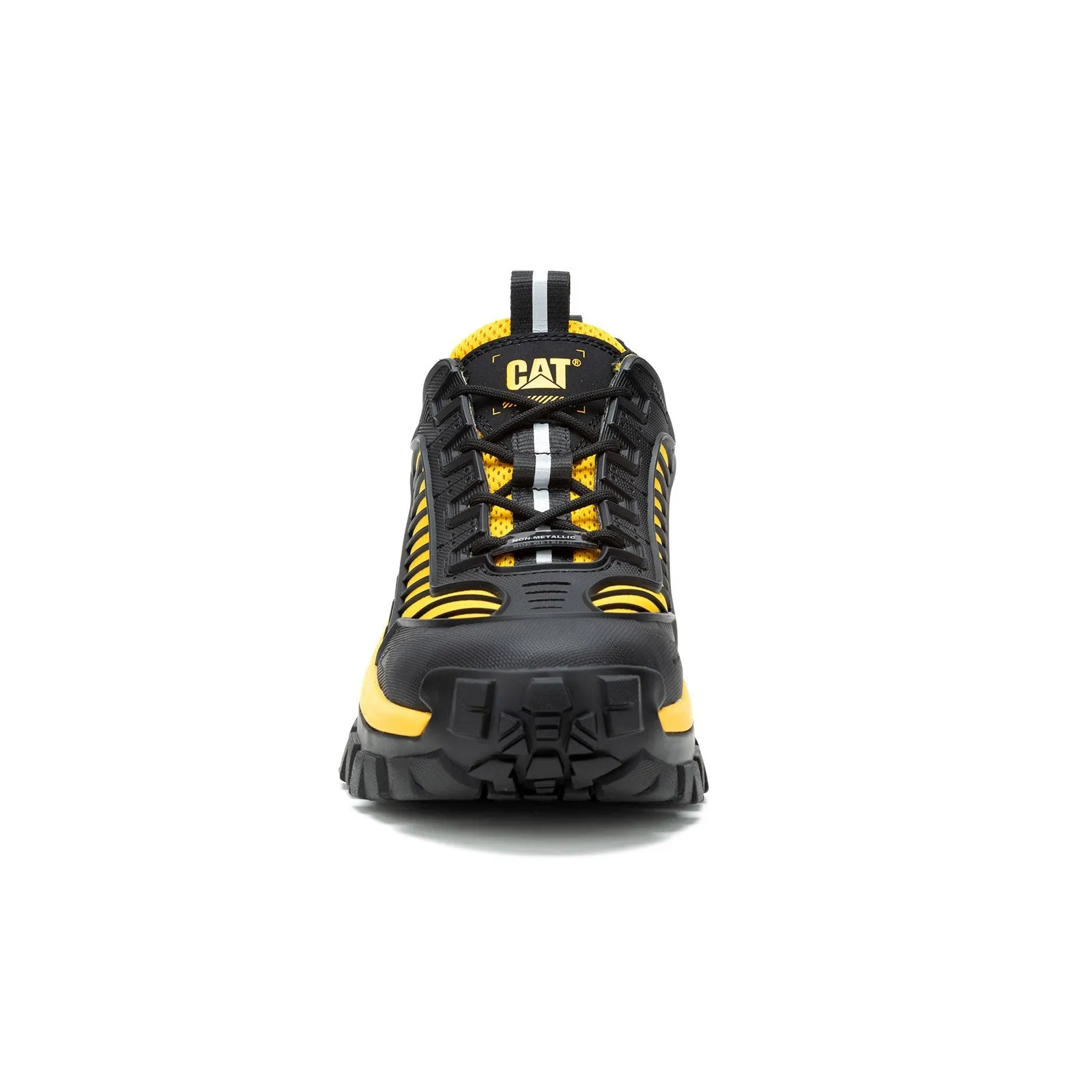 Invader Mecha Nm Men's Composite-Toe Work Shoes Black/Cat Yellow