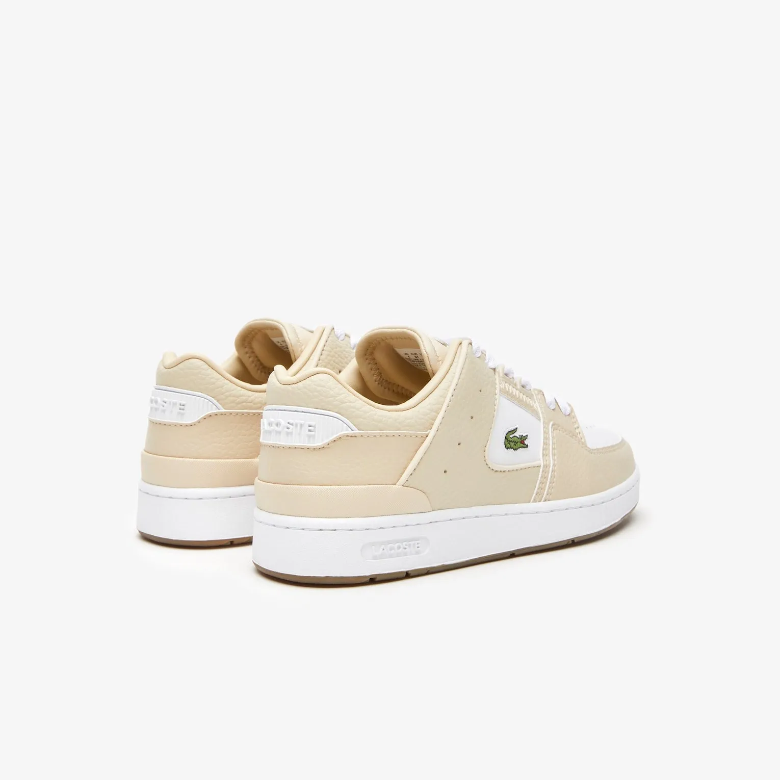 Lacoste CourtCage white beige Y37