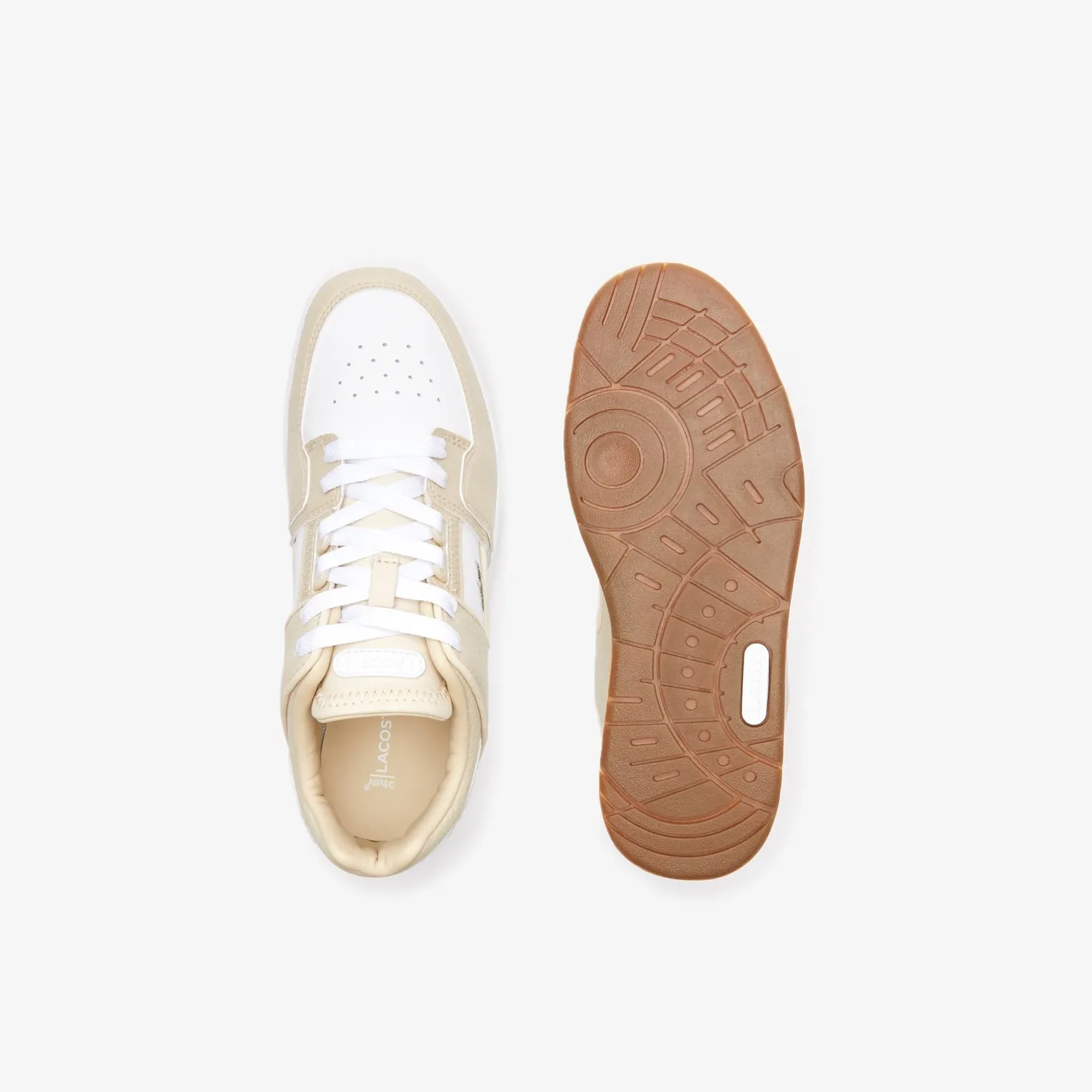 Lacoste CourtCage white beige Y37