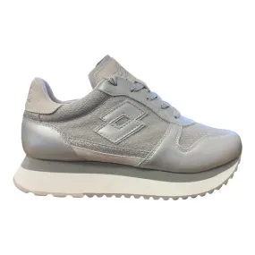 Lotto Legend women's sneakers shoe Wedgge Metal 217875 97V silver