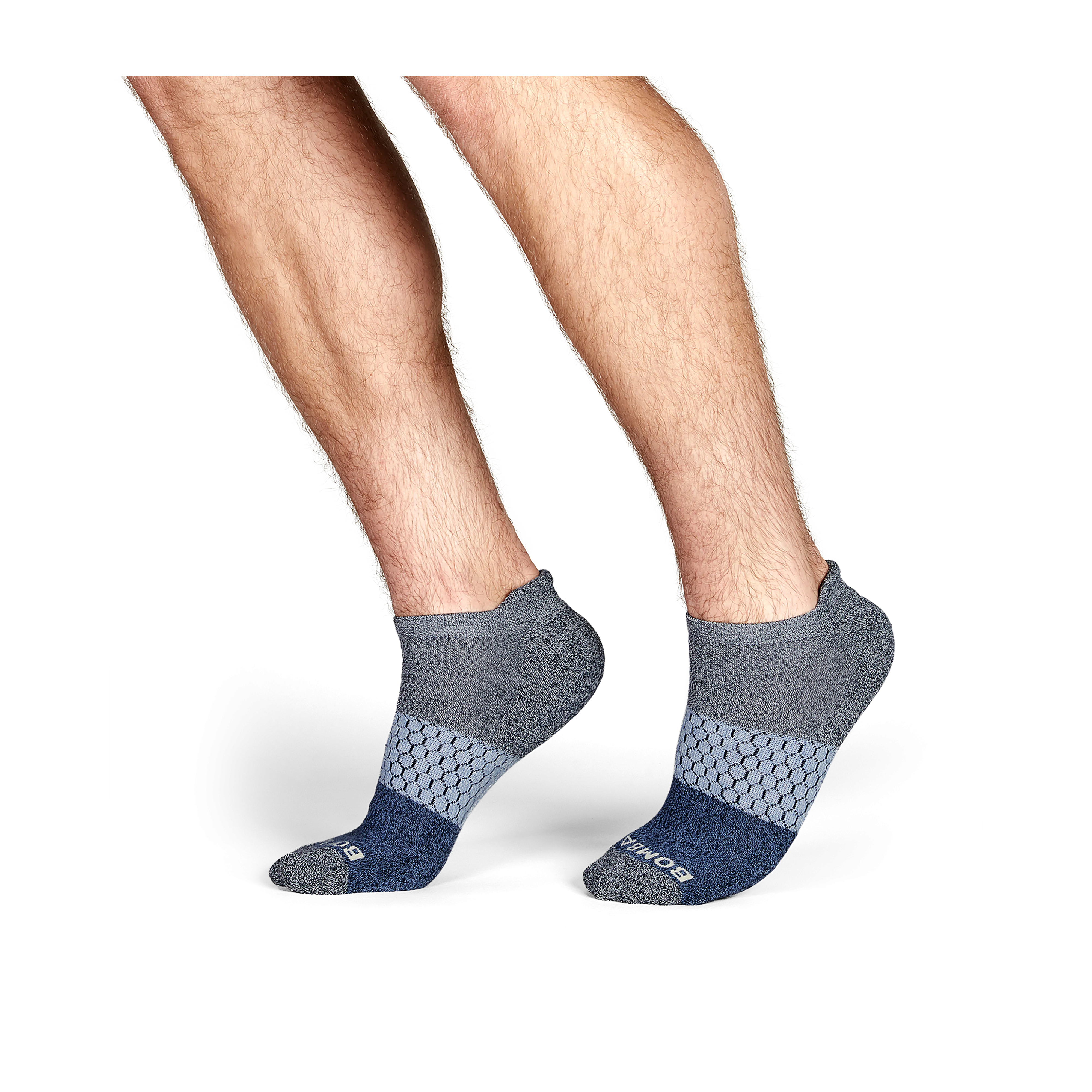 Men's Tri-Block Ankle Socks