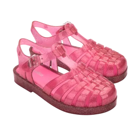 Mini Melissa Possession Shiny Kids - Glitter Pink