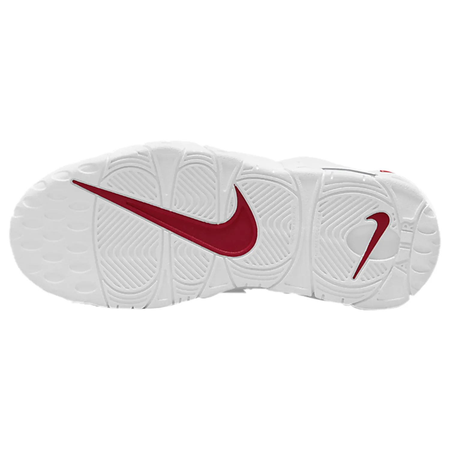 Nike Air More Uptempo White Varsity Red Outline (2018/2021) (GS)