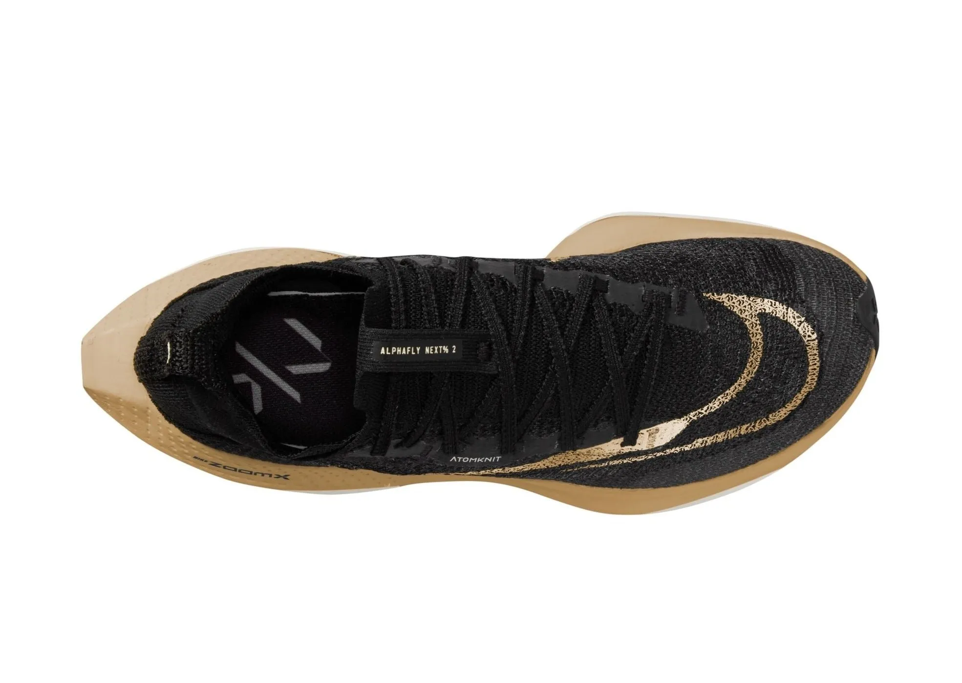 Nike Air Zoom Alphafly Next% 2 - Black/ Gold (Womens)