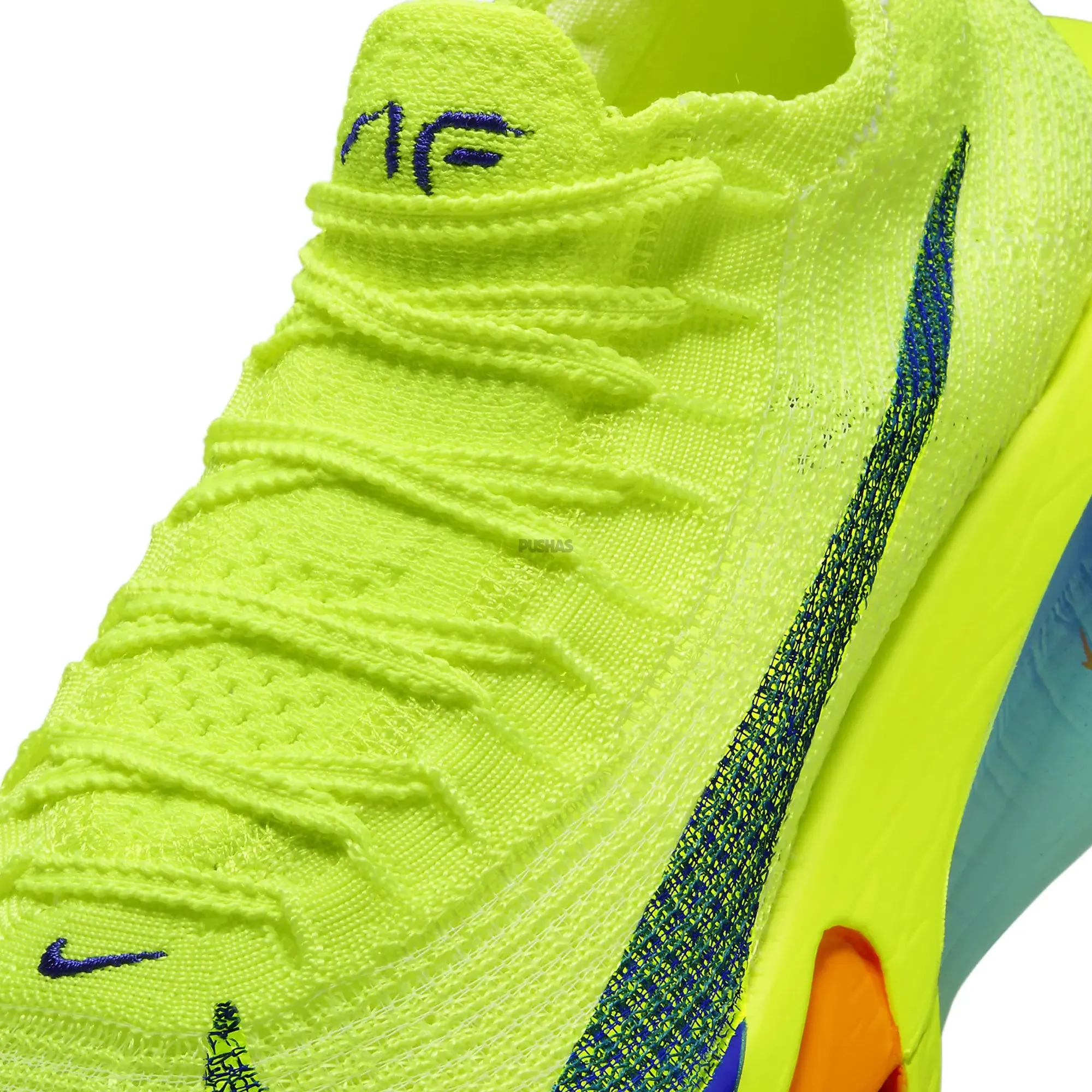 Optimize the title of this e-commerce product: Nike Alphafly 3 Volt Concord (2024) to Nike Alphafly 3 Running Shoes in Vibrant Volt and Concord Purple - 2024 Edition