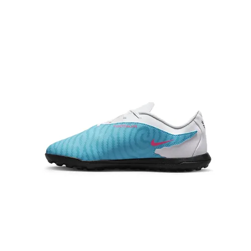 Nike boys' soccer shoe Phantom GX Club TF DD9567-446 white light blue pink