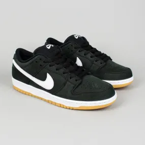 Nike SB Dunk Low Pro Shoes Black/White-Black