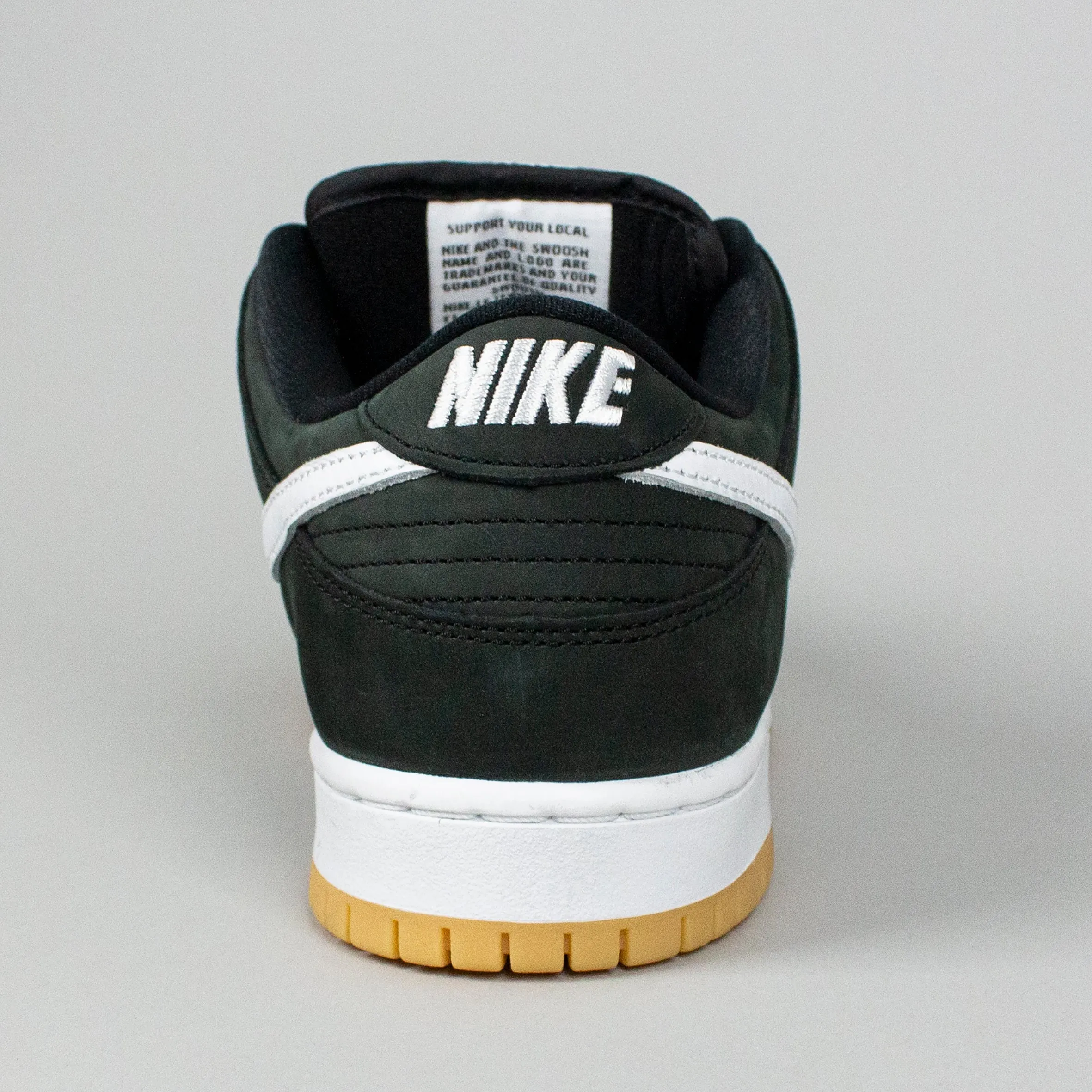 Nike SB Dunk Low Pro Shoes Black/White-Black