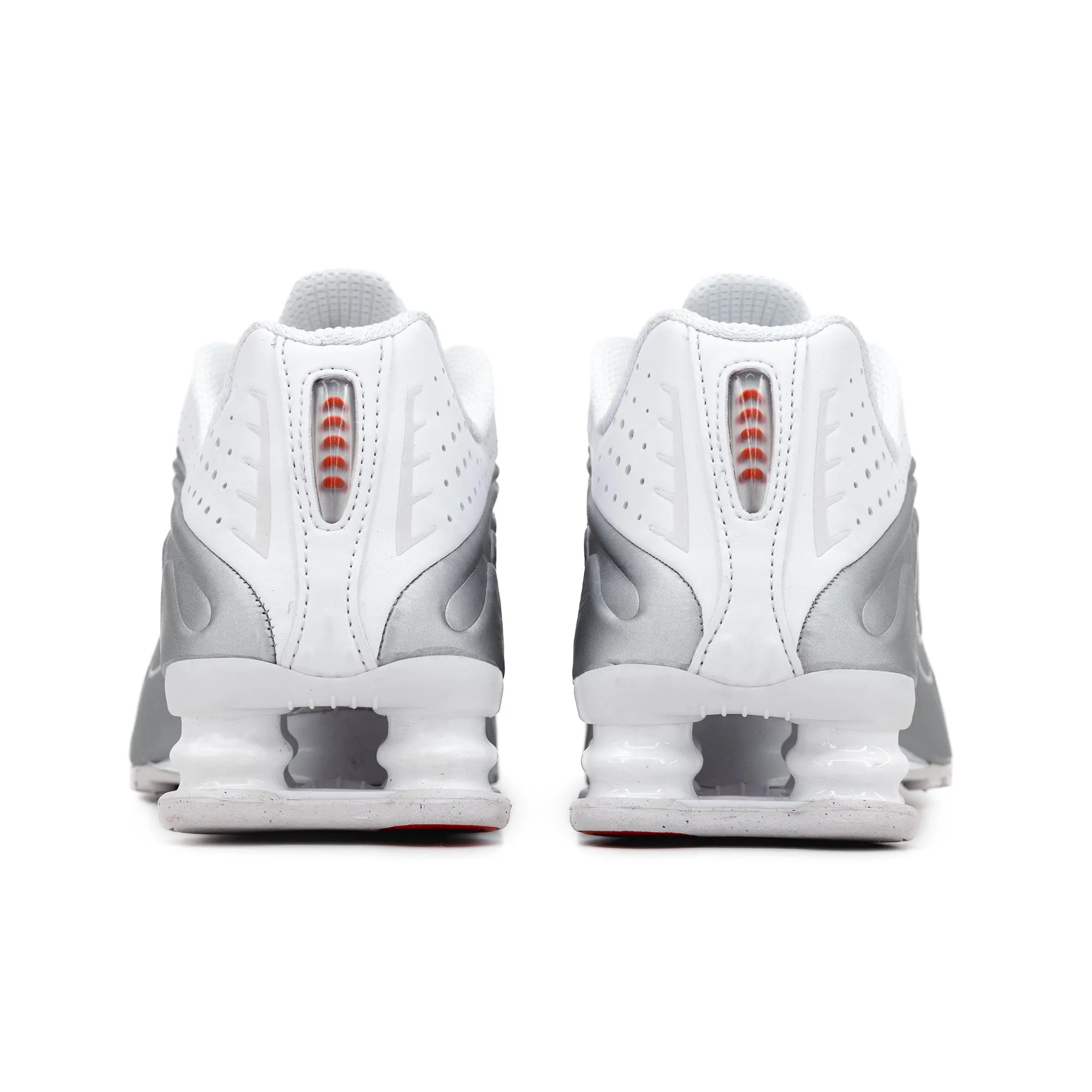 Nike Women's Shox R4 "White Metallic" AR3565-101