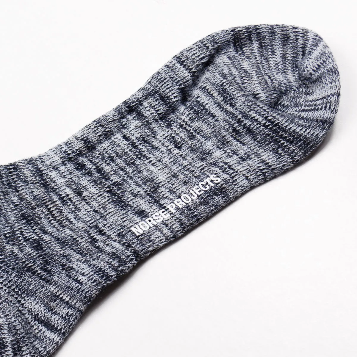 Norse Projects - Bjarki Blend Socks - Clouded Blue