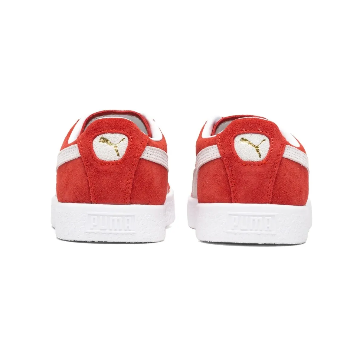 Puma Men's Suede Vtg Red/White