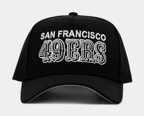 Shoe Palace Exclusive San Francisco 49ers 9Forty Snapback Mens Hat (Black/White)