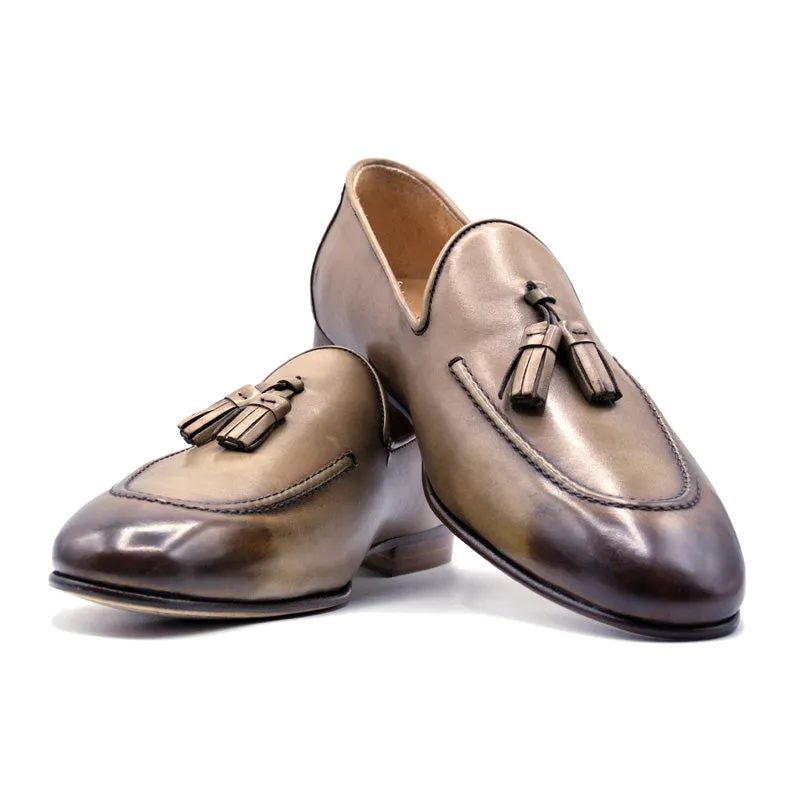 SMPL-TL-011 Calfskin Tassel Loafer