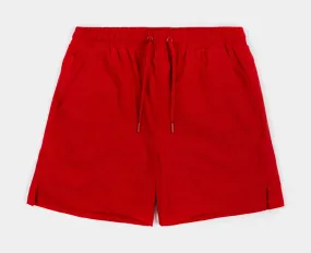 Stretch Hybrid Mens Shorts (Red)