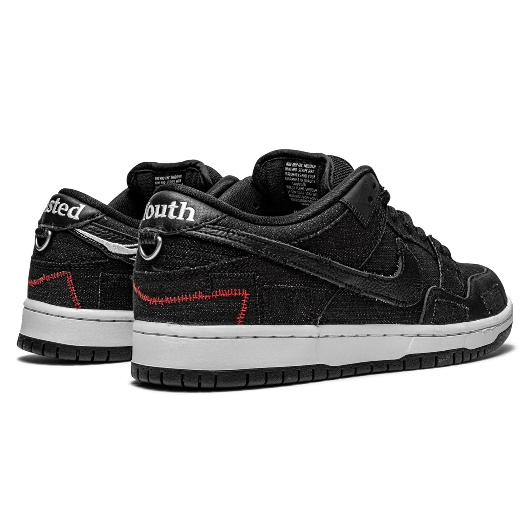 Wasted Youth x Nike Dunk Low SB 'Black Denim'