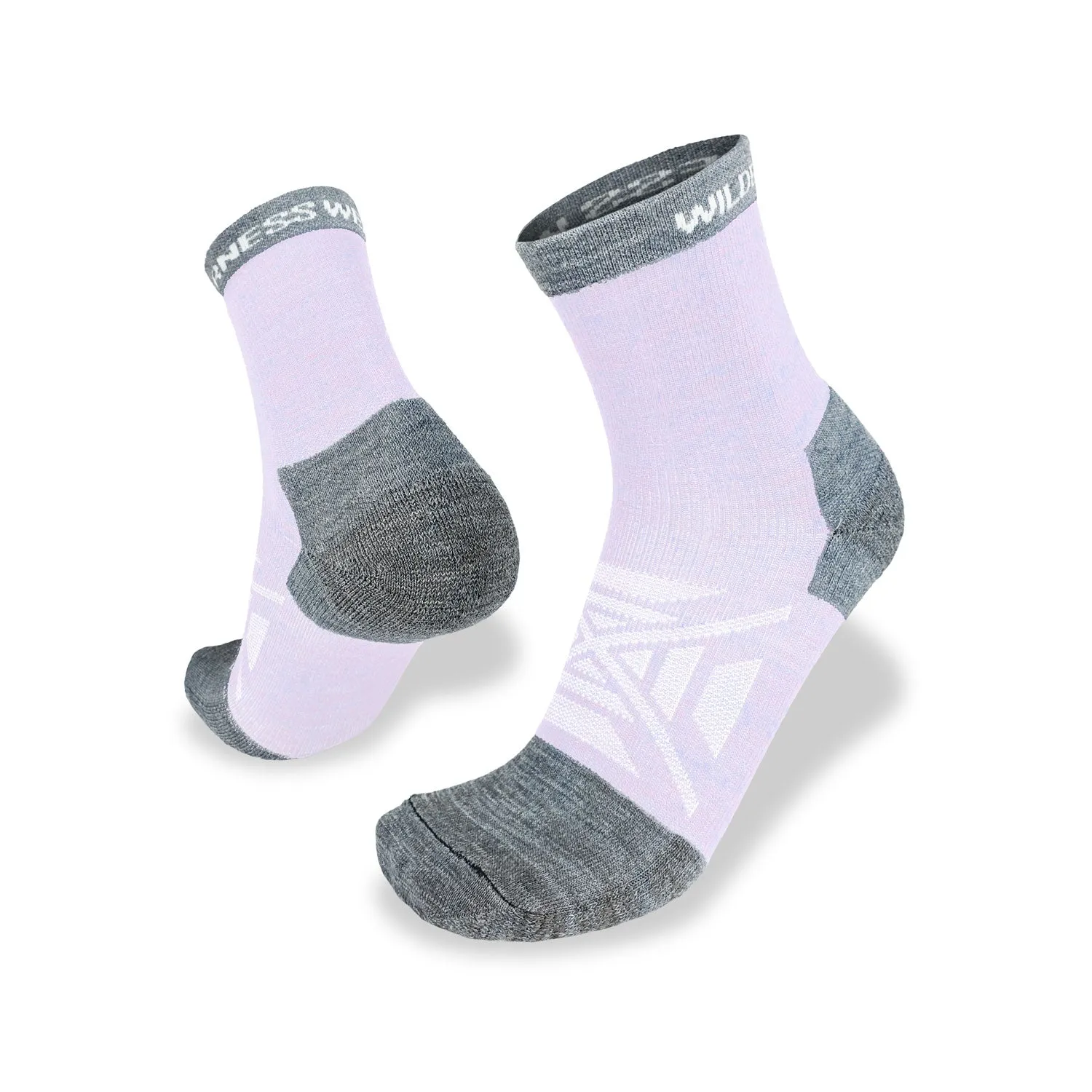 Wilderness Wear Atmosphere Q Run Socks (Unisex) Stratos Syringa